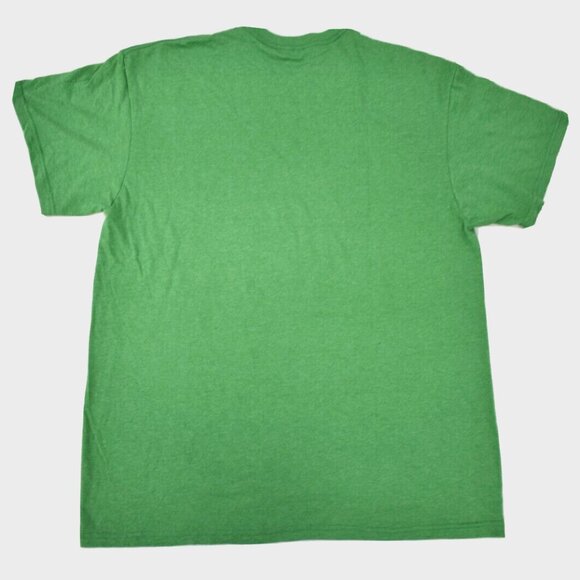 Sesame Street Mens 8-Bit Pixel Graphic Big Bird, Elmo, Grover Green Shirt New L - Picture 2 of 4